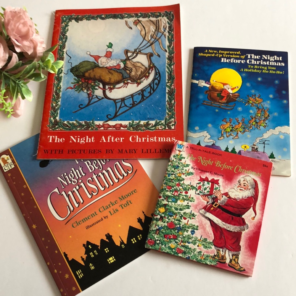 Christmas Books Signed and Authors VTG The night Before Christmas Autographed